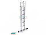 2*4=8+2=10 MT 65X25 ÇİFT SÜRGÜLÜ MERDİVEN