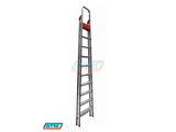 ALMERA 9+1 TEK ÇIKIŞLI ALUMİNYUM MERDİVEN