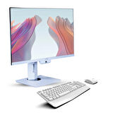 Turbox TAx1222 Turbox Intel Core i7 7700HQ 8GB DDR4 256GB M.2 NVMe SSD 23.6 inç FHD Pivot Webcam All in One PC