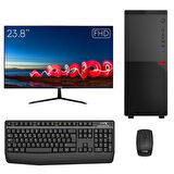 Turbox Tx6262 Ryzen 5 5500 16GB Ram 256GB SSD 2GB R5 230 23.8 inç FHD Monitör Ofis Hazır Sistem
