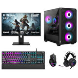 Dragos DRx7747 Ryzen 5 7600 32GB DDR5 1TB NVMe 16GB RTX5060Ti 24.5 500Hz Oyun Hazır Sistem