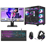 Dragos DRx7804 Ryzen 7 5700X 32GB 1TB NVMe 12GB RTX5070 24.5 200Hz Oyun Hazır Sistem