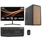 Turbox Tx7739 i5 8400 32GB DDR4 1TB M.2 NVMe SSD 23.8 inç Monitör Masaüstü Ofis Hazır Sistem