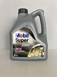 Mobil Süper 2000 X1 10W-40 Motor Yağı 4 Litre (Üretim Yılı - 2024)