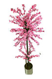 Atom Pembe Bahar Dalı 180 Cm 25x25 Metal Saksı