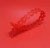 Kablo Bağı Özel Esnek Plastik Kelepçe 10X300 mm 50 Adet Kırmızı