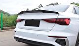 A3 2021+ SEDAN IÇIN UYUMLU M4 SPOILER - PIANO BLACK (PARLAK SIYAH)