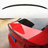 A3 SEDAN (2013-2019) IÇIN UYUMLU S3 SPOILER - PIANO BLACK (PARLAK SIYAH)