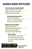 Lavender - Lavanta Kare Bambu Çubuklu Oda Kokusu 100ml