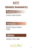 M111 - The One Man Erkek Parfüm Odunsu Baharatlı 50ml