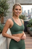 Çapraz İp Askılı Çıkarılabilir Pedli Sporcu Sütyeni Bralette