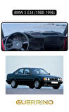 BMW 5 E34 1988-1996TORPİDO KORUMA HALISI SİYAH KENAR