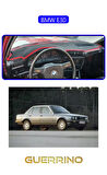 BMW E30TORPİDO KORUMA HALISI MAVİ KENAR