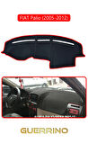 FIAT Palio 2005-2012 Modellerine UygunTORPİDO KORUMA HALISI KIRMIZI KENAR