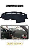FIAT Siena 2005-2012 Modellerine UygunTORPİDO KORUMA HALISI SİYAH KENAR