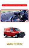 FIAT DOBLO 2000-2008 DOUBLE EKRANTORPİDO KORUMA HALISI KIRMIZI KENAR