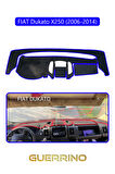 FIAT Dukato X250 2006-2014 Modellerine UygunTORPİDO KORUMA HALISI MAVİ KENAR