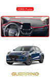 FORD PumaTORPİDO KORUMA HALISI KIRMIZI KENAR