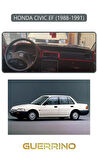 HONDA CIVIC EF 1988-1991TORPİDO KORUMA HALISI GRİ KENAR