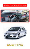HONDA CIVIC FD6 2005-2011TORPİDO KORUMA HALISI KIRMIZI KENAR