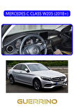 MERCEDES C CLASS W205 2018+TORPİDO KORUMA HALISI MAVİ KENAR