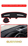 MERCEDES SPRİNTER W906 2006-2014TORPİDO KORUMA HALISI KIRMIZI KENAR