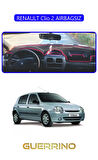 RENAULT Clio 2 AIRBAGSIZTORPİDO KORUMA HALISI MAVİ KENAR