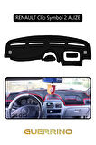 RENAULT Clio Symbol 2 ALIZETORPİDO KORUMA HALISI SİYAH KENAR