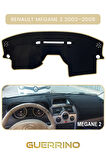 RENAULT Megane 2 (2002–2009)TORPİDO KORUMA HALISI BEJ KENAR