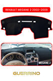 RENAULT Megane 2 (2002–2009)TORPİDO KORUMA HALISI KIRMIZI KENAR