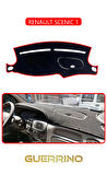 RENAULT SCENIC 1TORPİDO KORUMA HALISI KIRMIZI KENAR