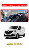 RENAULT TRAFIC (2015-2022) KAPAKLITORPİDO KORUMA HALISI KIRMIZI KENAR