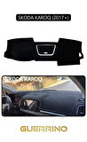 SKODA KAROQ 2017+TORPİDO KORUMA HALISI SİYAH KENAR