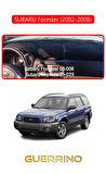 SUBARU Forester (2002-2008)TORPİDO KORUMA HALISI KIRMIZI KENAR