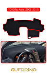 TOYOTA Auris (2006-2012)TORPİDO KORUMA HALISI KIRMIZI KENAR