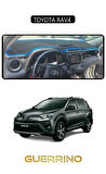 TOYOTA RAV4 TORPİDO KORUMA HALISI SİYAH KENAR