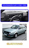 VOLKSWAGEN Golf 2(1983-1992)TORPİDO KORUMA HALISI MAVİ KENAR