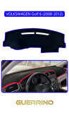 VOLKSWAGEN Golf 6 (2008-2012)TORPİDO KORUMA HALISI MAVİ KENAR