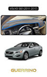 VOLVO S60 (2011-2017)TORPİDO KORUMA HALISI SİYAH KENAR