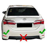 Toyota Corolla Arka Flap Sağ Sol (Plastik)(Boyasız)