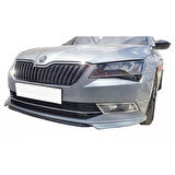 Skoda Superb 2018+ Ön Ek (Plastik)(Boyasız)