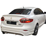Renault Fluence Makyajlı Sağ Sol Çift Çıkışlı Arka Ek (Plastik)(Boyasız)
