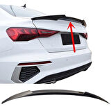 A3 8y Sedan S3 Style - Spoiler (Plastik) (Boyasız)