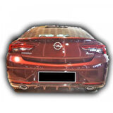 Mazda 3 2014-2019 Çift Çıkış Difüzör (Plastik)(Boyasız)