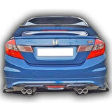 Honda Civic Vtec2 Fb7 Fd6 Voltex Difüzör (Plastik)(Boyasız)
