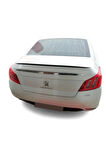 Peugeot 508 (09-17) Uyumlu Bagaj Üstü Spoiler Piano Black
