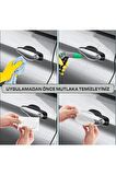 Hyundai Marka Logolu Oto Kapı Kolu Çizik Önleyici Yapışkan 8'li Set