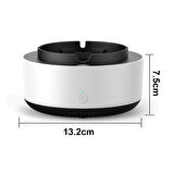 Duman Çeken Küllük Duman Filtreli Fanlı Küllük Hava Temizleyici