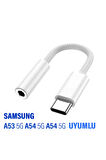 Samsung A53 - A54 - A54 Uyumlu Kulaklık Dönüştürücüsü Type C Çevirici