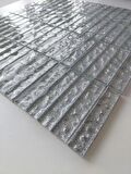Mutfak Tezgah Arası Ve Tüm Kaplama Ve Dekorasyon Uygulamaları Için 15x73x6 Mm Kristal Cam Mozaik.